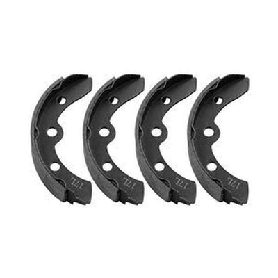 4-Piece Rear Brake Shoe 1011463-A for Club Car DS Golf Cart 1981-1994