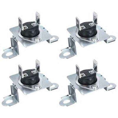 4-Piece Thermostat Thermal Fuse 6931EL3003D for LG Dryers
