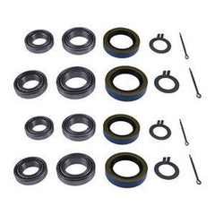 4 Sets Trailer Hub Wheel Bearing Kit L44649/L44610/L68149/L68111 for 3500# EZ Lube Axles