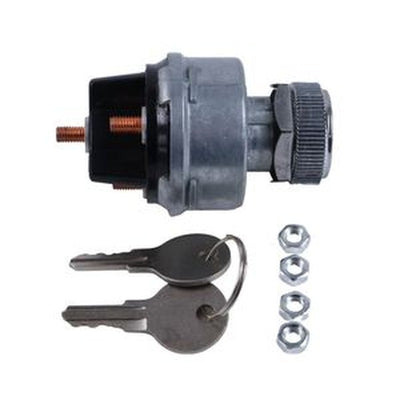 4-Terminal Ignition Switch w/ 2 Keys FA15E2-40301 for Nissan Forklift Engines