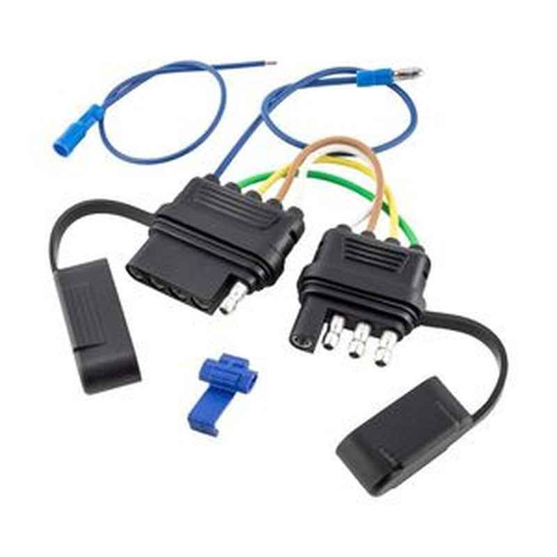 4-Pin to 5-Pin Wiring Adapter Connector for Truck & Boat Trailer