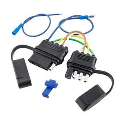 4-Pin to 5-Pin Wiring Adapter Connector for Truck & Boat Trailer