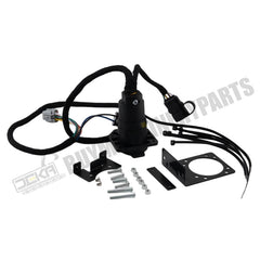 Chicote de cablagem para reboque com 4 pinos planos e 7 pinos para RV, compatível com Nissan Frontier 2005-2025, Nissan Xterra 2005-2015 e Suzuki Equator 2009-2012. Requer pacote de reboque de fábrica.