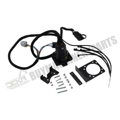 Chicote de cablagem para reboque com 4 pinos planos e 7 pinos para RV, compatível com Nissan Frontier 2005-2025, Nissan Xterra 2005-2015 e Suzuki Equator 2009-2012. Requer pacote de reboque de fábrica.