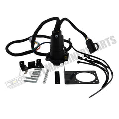 Chicote de cablagem para reboque com 4 pinos planos e 7 pinos para RV, compatível com Nissan Frontier 2005-2025, Nissan Xterra 2005-2015 e Suzuki Equator 2009-2012. Requer pacote de reboque de fábrica.