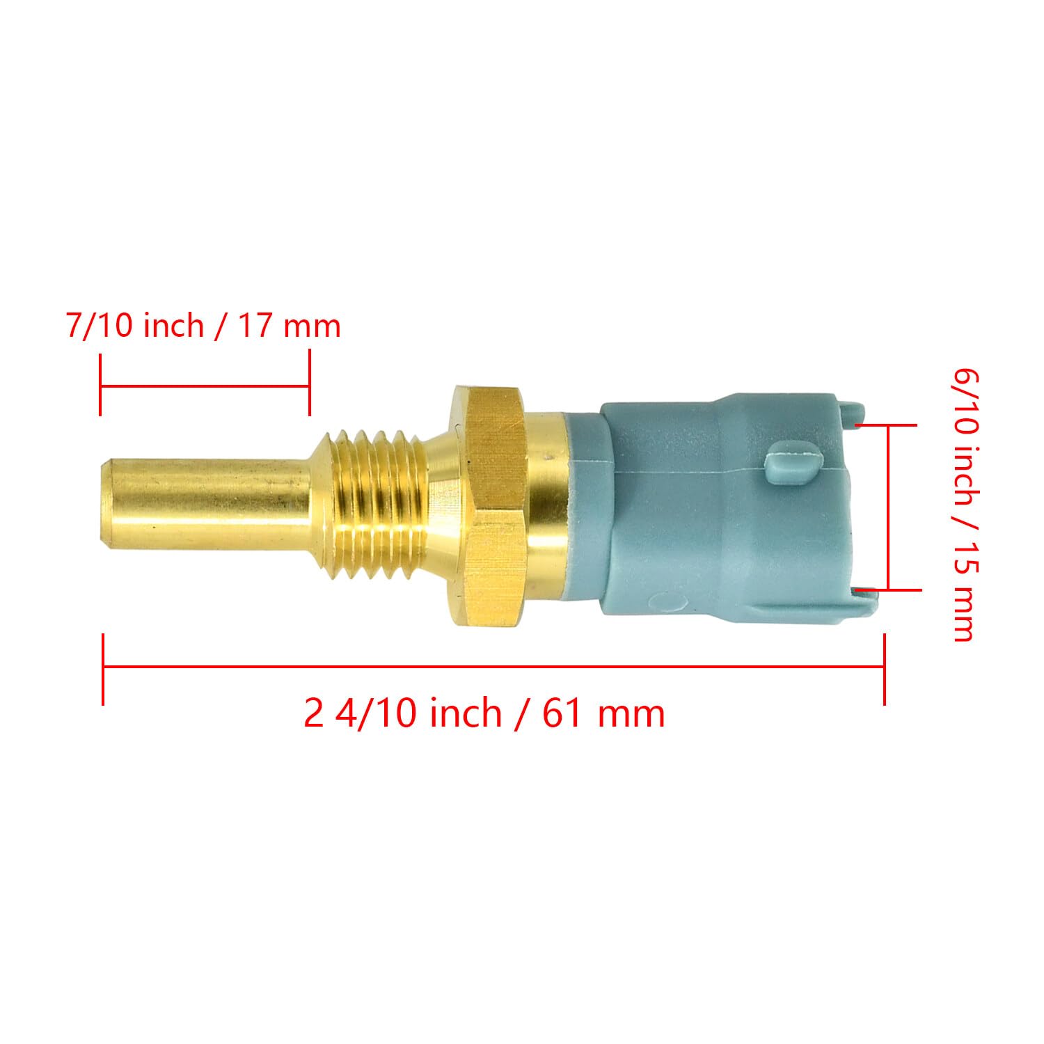 Water Temperature Sensor 4010644 for Polaris Ranger Sportsman 700 800 RZR900 RZR800