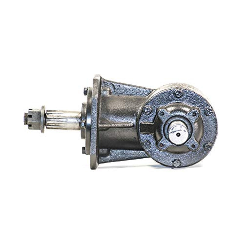40HP Shear Bolt Gearbox, Rotary Cutter Gearbox 1:1.47 Ratio, 1-3/8" Smooth Input Shaft, 1-1/2" 12 Tapered Spline Output - Replacement for RC-30