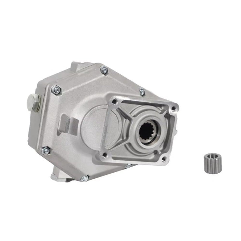KM6004 PTO Speed Increaser Gearbox 1:3 540 to 1620 RPM 10KW Aluminum Tractor Gearbox with DIN 9611 1-3/8 6 Spline Female for Group 2 Gear Pump Log Splitter Forestry Winch