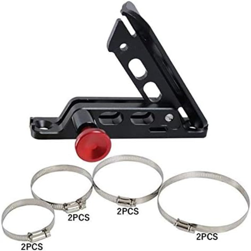 Quick Release Aluminum Roll Bar Fire Extinguisher Mount,6061-T6 Billet Aluminum,Fits Jeep Wrangler Gladiator Bronco UTV Polaris RZR Can-Am,1-10Lb (8 Clamps)