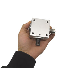 1:1 Right Angle Bevel Gearbox 1.5 Module 20 Teeth 90 Degree Drive Steering Gear with 15mm Shaft, Aluminum Alloy & #45 Steel - DIY & Equipment Right-Angle Drive