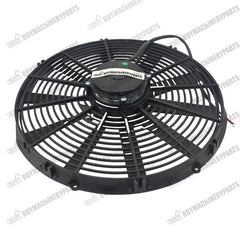 Hydraulic Oil Cooler ELectric Fan Replacement 12V 444175 for Putzmeister Concrete Pump - Buymachineryparts