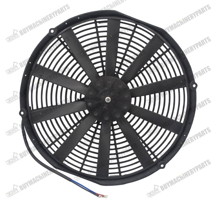 Hydraulic Oil Cooler ELectric Fan Replacement 12V 444175 for Putzmeister Concrete Pump - Buymachineryparts