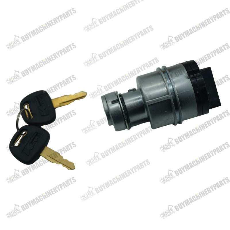 Ignition Switch 4477373 With 2 Keys for Hitachi John Deere Excavators 110 120 120C 120D 130G 135C 135D 135G 160C 160DLC 160GLC 160LC 180 180GLC 190 190DW 210 210G 230LC 240DLC 600C 750 892