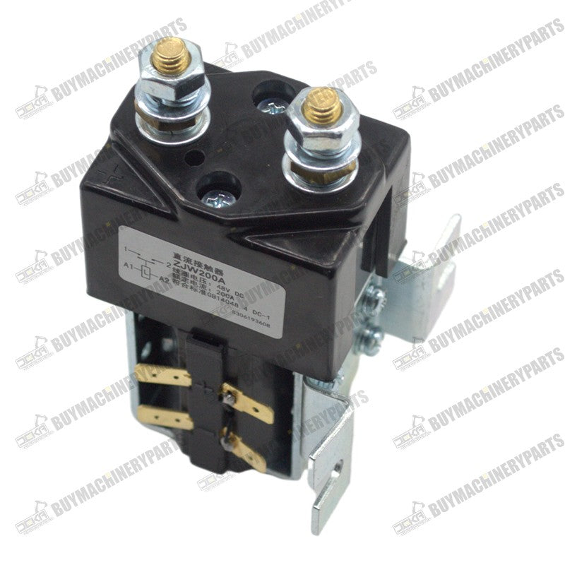 48V 200A Heavy Duty DC Contactor Solenoid For Albright SW180 Style - Buymachineryparts