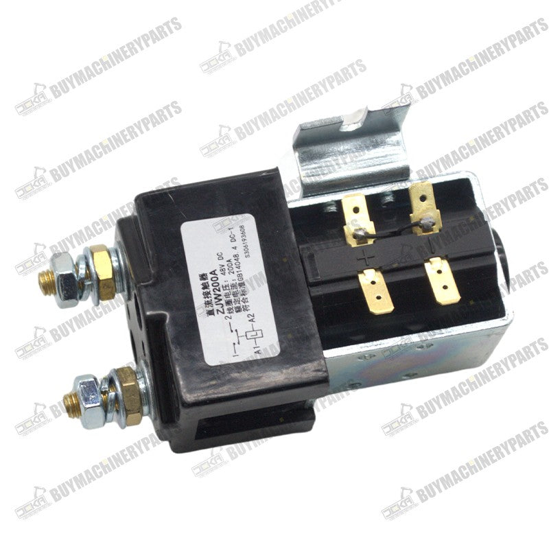 48V 200A Heavy Duty DC Contactor Solenoid For Albright SW180 Style ...