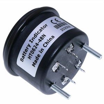 Medidor de bateria de 48 V e 4 portas para carrinho de golfe EZ-GO e Club Car
