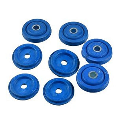 1 Set Engine Mounting Rubber Cushion YW02P01003P2 for Kobelco Excavator SK135SR SK200SR ED150 SK160LC-6E SK115SRDZ