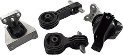 4PCS Engine Motor Transmission Mount Set Compatible with Honda Civic 1.8L 2006 2007 2008 2009 2010 2011， Replacement A4530 A4534 A4543 A4546，EM9280 EM9218 EM9213 EM9216