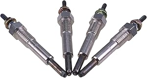 4PCS Glow Plug 8-94387-612-1 8-97044-037-1 8-97043-744-0 for Isuzu Engine 4JG2 4JG2T 4JG1
