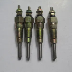 4 Pcs Glow Plug for Yanmar 4TNE92 Komatsu 4D92E Engine