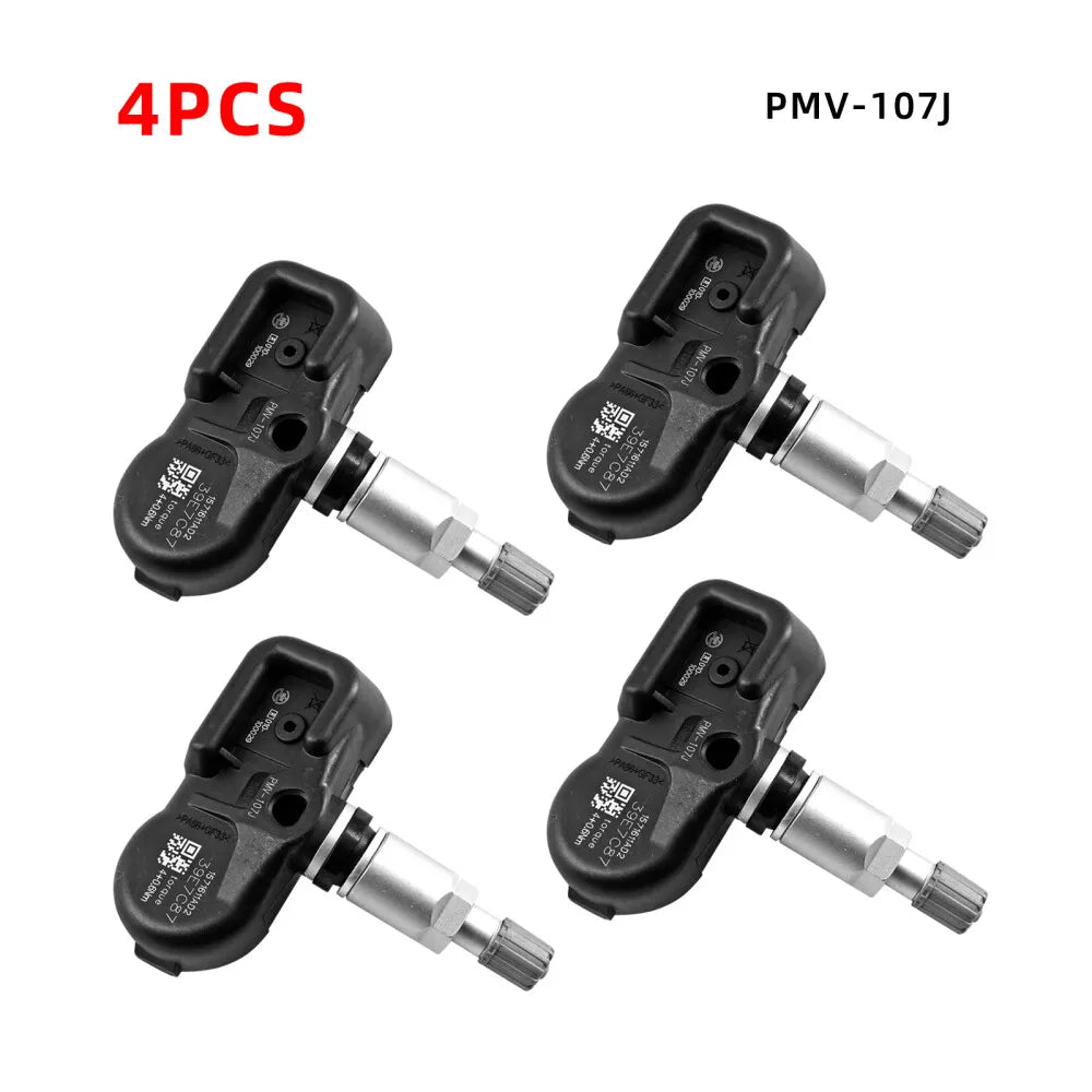 4 Pcs Tire Pressure Sensor 42607-33021 PMV-107J for Toyota 4Runner Camry Corolla Prius Solara Venza Yaris Lexus GS460 GX470 LS460L RX350
