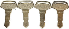 4 Pieces Ignition Key 15248-63700 for Kubota B Series B1700D B2100D B2400D B7410D B7510D B7800HSD CASE New Holland Tractor