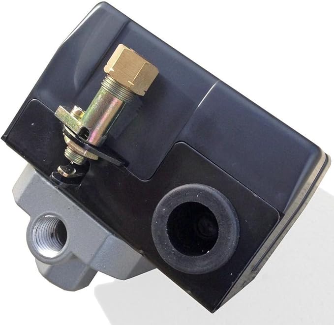 4 Ports 95-125 PSI With 0-200 PSI Gauge 150 PSI Air Compressor Pressure Control Switch LF10-L4 For Lefoo