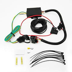 Arnés de cableado para remolque de 4 vías 56420 compatible con Hyundai Santa Fe (2019-2023), Palisade (2020-2022), Santa Cruz (2022-2024), Tucson (2022-2023), Kia Telluride (2020-2022) y Carnival (2022-2024).