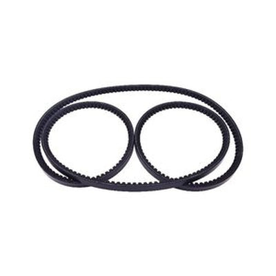 4-Piece Drive Belt Set 83101792 for Kuhn Mower & John Deere 285