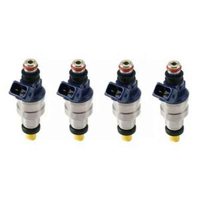 4-Piece Fuel Injector 842-12147 for Mitsubishi 4G64 Engine (1994-1999)