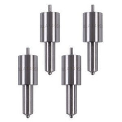 4-Piece Fuel Injector Nozzles 1243221 for CASE Excavators 90BCL 80CR 80P LC LY