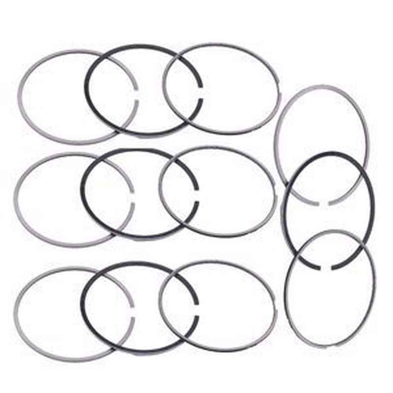 4-Piece Piston Ring Set 6692364 for Bobcat Loaders S750-S850