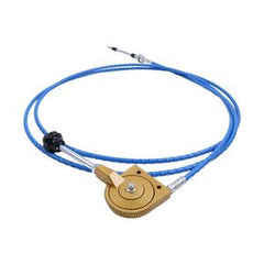 157' Throttle Cable w/ Handle Compatible for Komatsu Hitachi Caterpillar CASE Volvo John Deere buymachineryparts