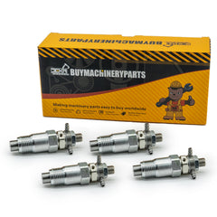 Injetor de combustível 4Pcs 25-37625-00 para motor Carrier CT4-114-IDI Kubota V1902-IDI