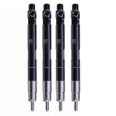 4-Piece Fuel Injector 28229876 for JCB Engine ECOMAX 444 TCAE-93