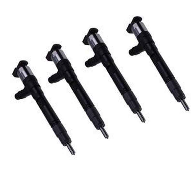 4 Fuel Injectors 8981635241 for Isuzu 4LE2 Engine & Kobelco 75SR Excavator