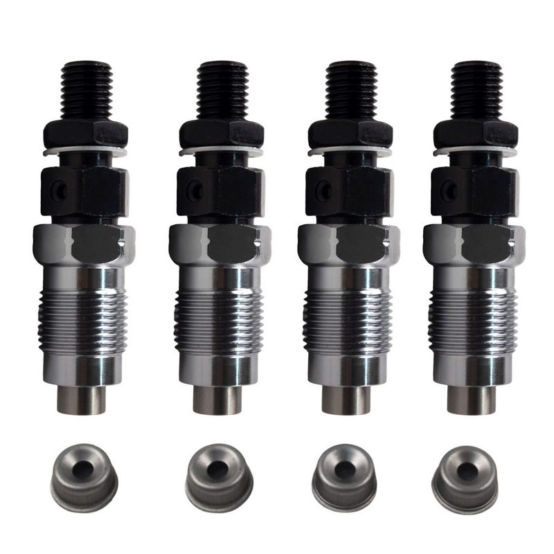 4PCS Fuel Injectors Fit for Kubota Engines D1703 V2203 V2003 Excavator