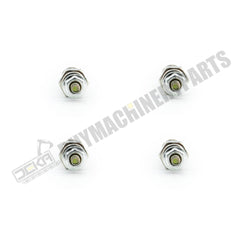 4Pcs Glow Plug 15261-65513 for Kubota Engine V1200 V1100 V1502 V1702 V1902 Z400 Z430 Z500 Z500-1A Z600 Z-600A