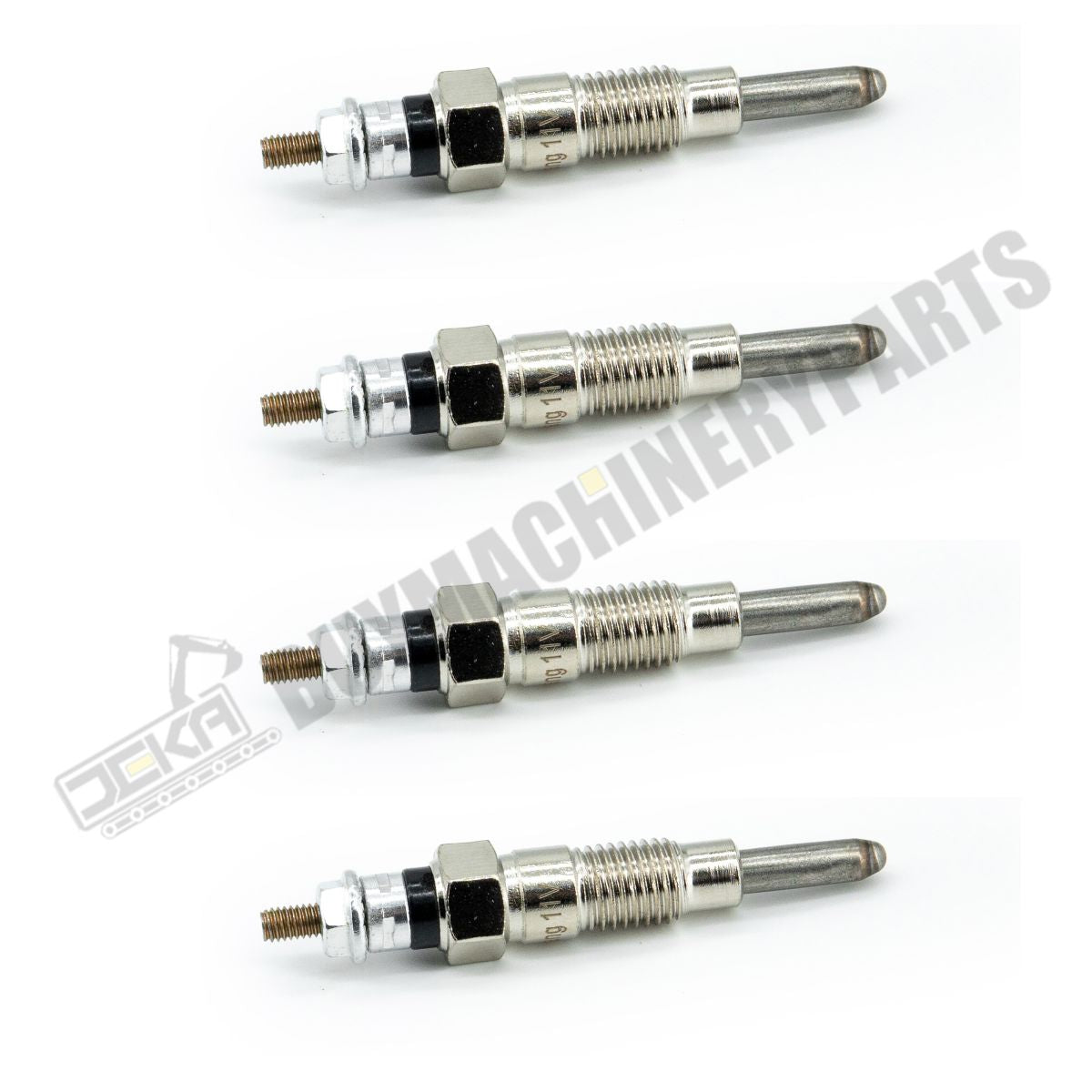4Pcs Glow Plug 15261-65513 for Kubota Engine V1200 V1100 V1502 V1702 V1902 Z400 Z430 Z500 Z500-1A Z600 Z-600A