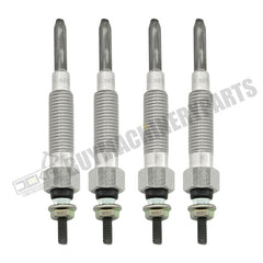4Pcs Glow Plug 32A66-03100 for Caterpillar CAT 3044C-T Engine, Mitsubishi S4L