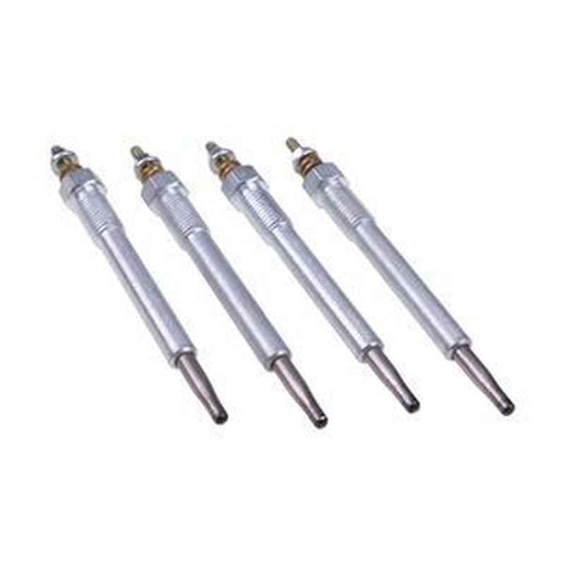 4-Piece Glow Plug U2666A005 for Iseki TR63 TR633 TR55 Tractor