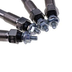 4Pcs Glow Plug 9825119781 fit HITACHI Isuzu/Hitachi Excavator Models