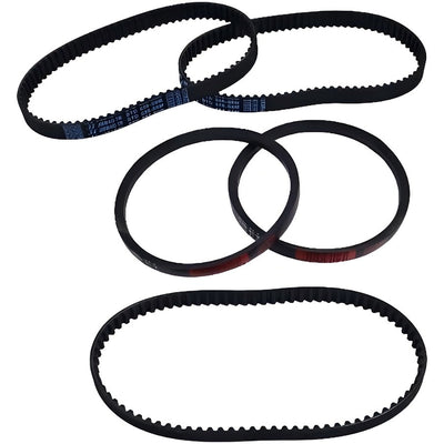 5 Drive Belts 92-9218 65-6210 65-6200 for Toro Mower Greensmaster 800 1000 1600 2600
