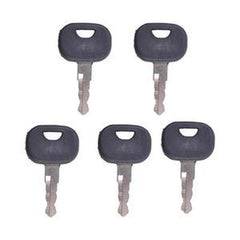 5 Ignition Keys for John Deere & Volvo Heavy Equipment