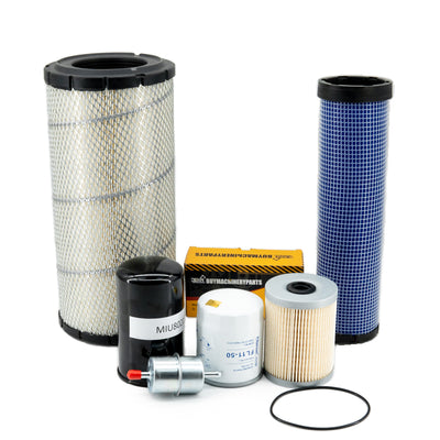 500 Hours Filter Kit for John Deere Skid Steer Loader 330G 332G 331G 333G