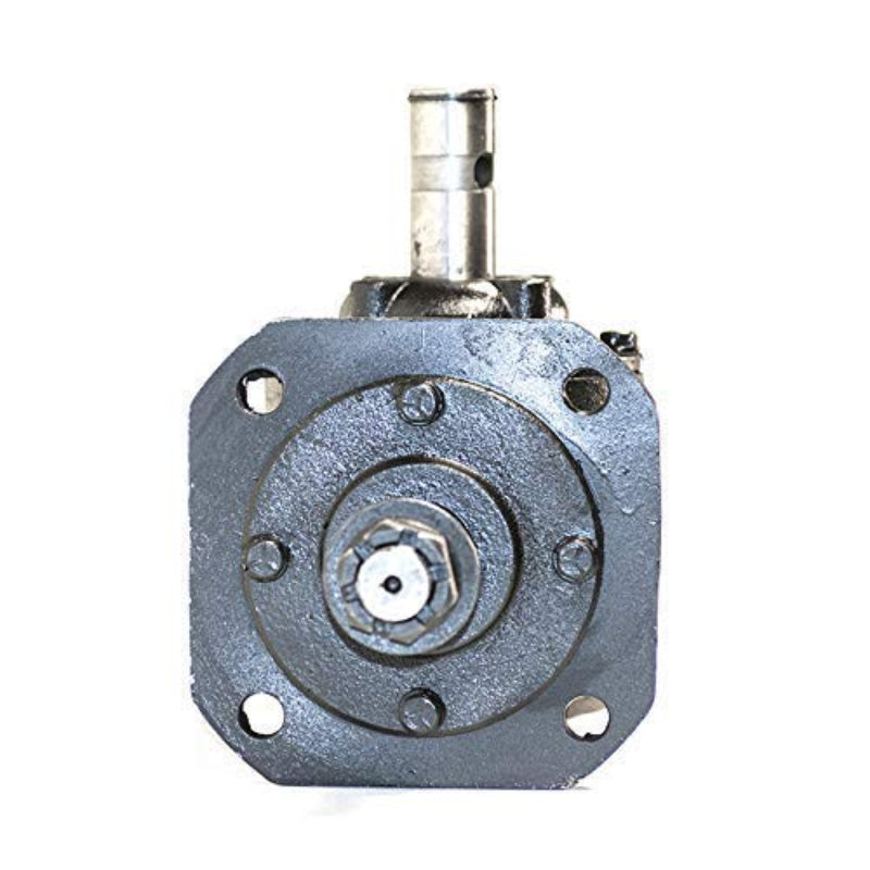 Shear Bolt Gearbox 35-45HP Rotary Cutter Replacement for Omni Gear RC30 1:1.47 Ratio with 5 Extra Shear Bolts,Cast Iron Right Angle Gearbox