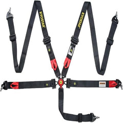5 Point Harness Seat Belt 2" Heavy-Duty Nylon with Carbon Latch Quick Release for Go Kart UTV ATV (Universal)