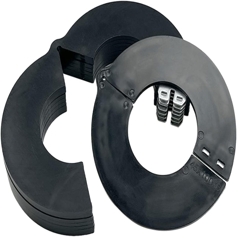Excavator Bucket Pin Shim Washer Kit 45mm Hardened Steel Bushing Spacers,Reduce Bucket Wobble,For Mini Excavator Backhoe Skid Steer