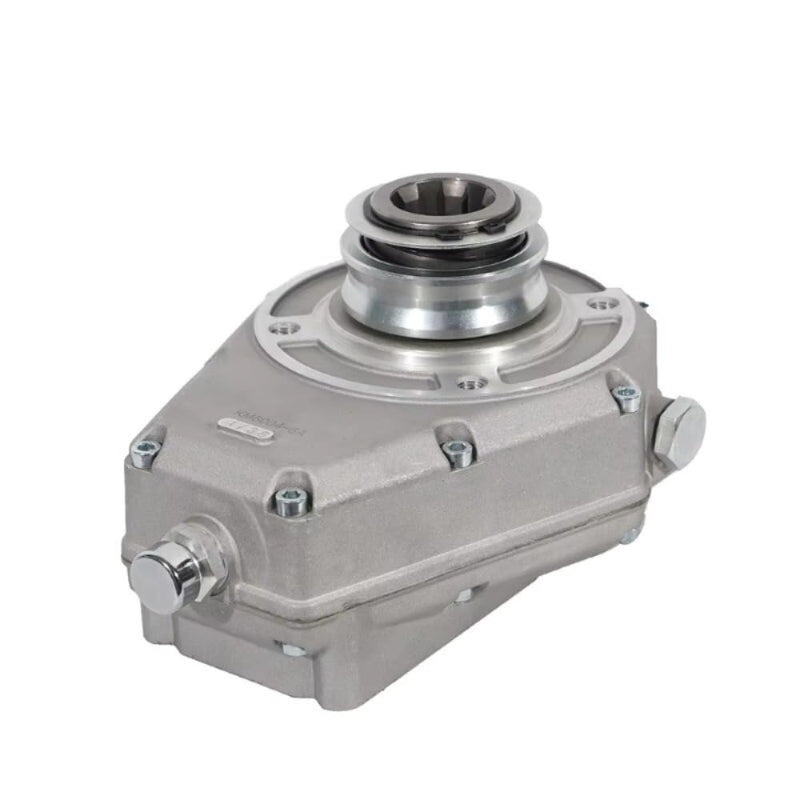KM6004 PTO Speed Increaser Gearbox 1:3 540 to 1620 RPM 10KW Aluminum Tractor Gearbox with DIN 9611 1-3/8 6 Spline Female for Group 2 Gear Pump Log Splitter Forestry Winch