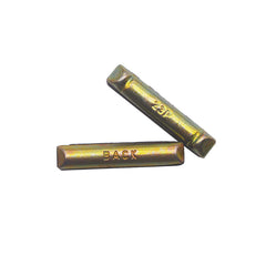 5 Pcs Yellow Flex Bucket Tooth Replacement Pins for 23/230 Bucket Teeth T23P D39094 6567620 23FP,Heavy-Duty Alloy Flex Pins